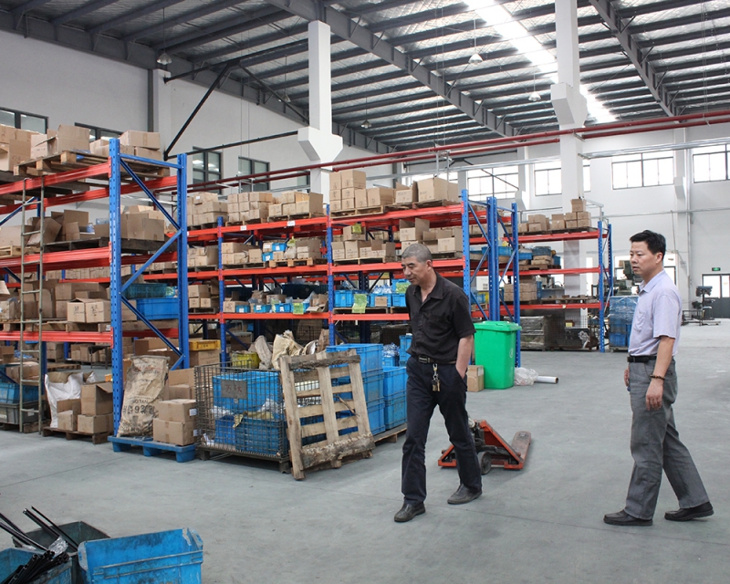 Finished product warehouse